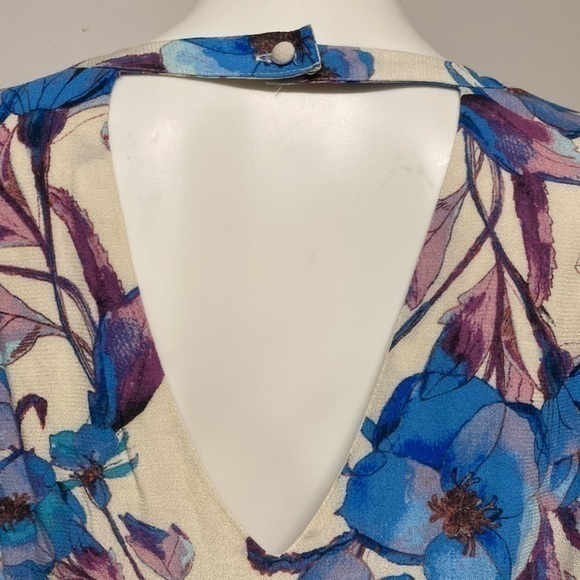 Free People Tegan V-Neck Mini Dress 10 - Picture 5 of 16